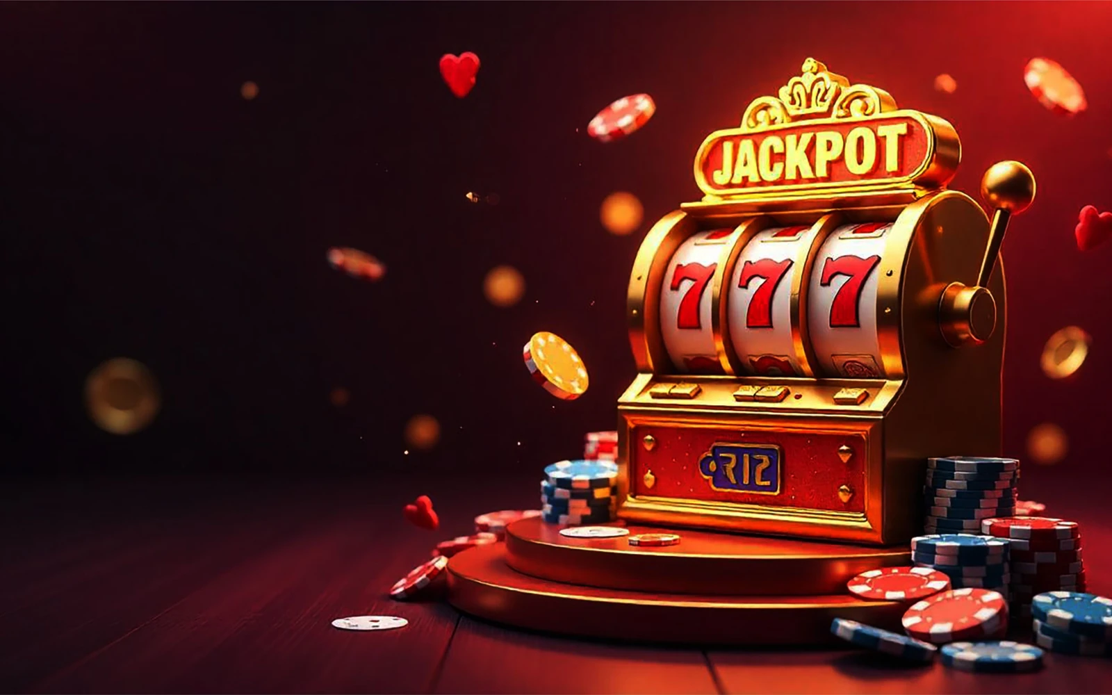 Reel dan simbol bonus pada permainan slot mobile